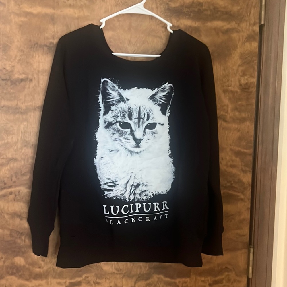 Lucipurr Blackcraft Cult Sweatshirt - Large